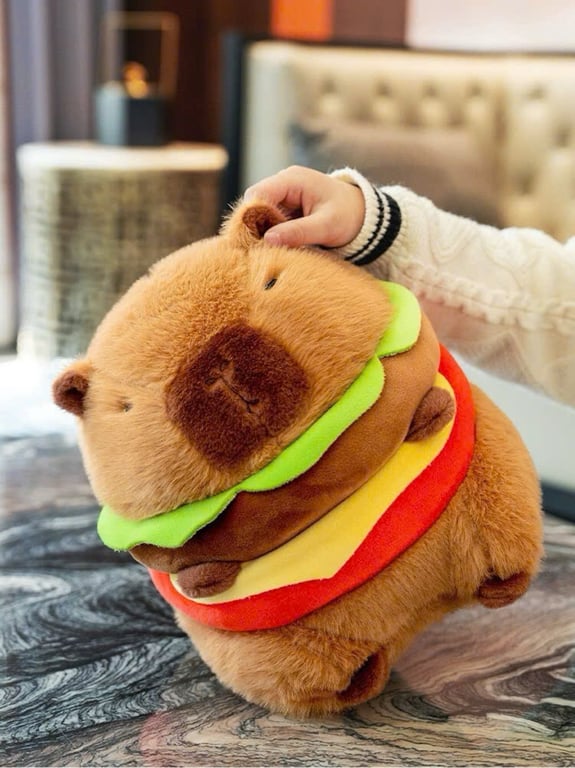 Capybara giao diện hambuger 25cm