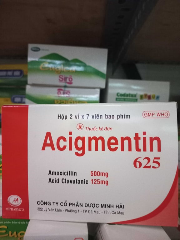 Acigmentin 625 h/14v