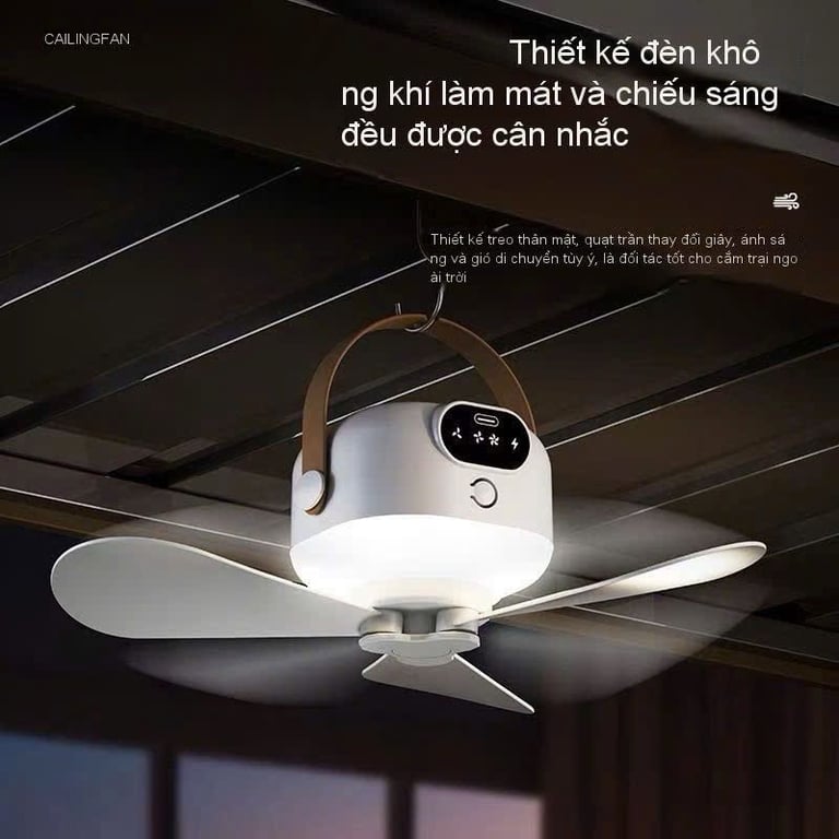 QUẠT TRẦN MINI 3 CÁNH