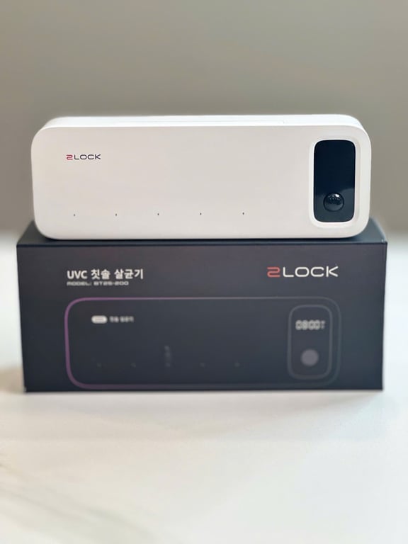 máy tiệt trùng bàn chải 2LOCK