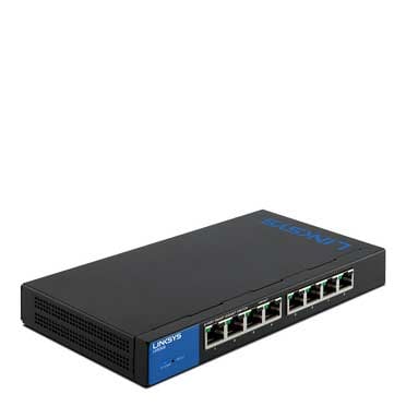 Thiết Bị Chia Mạng Switch Linksys LGS308 8-Port Business Gigabit Smart