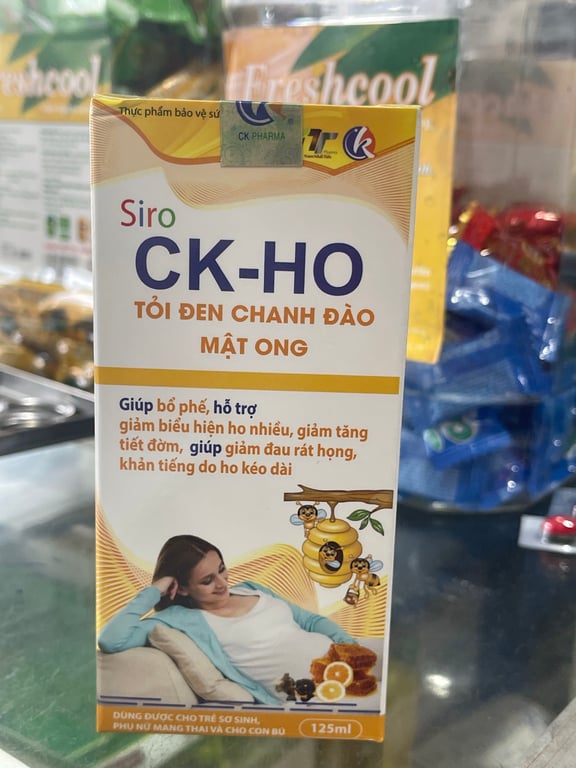 Ck ho nhất tín tỏi đen Chanh  đào c/125ml