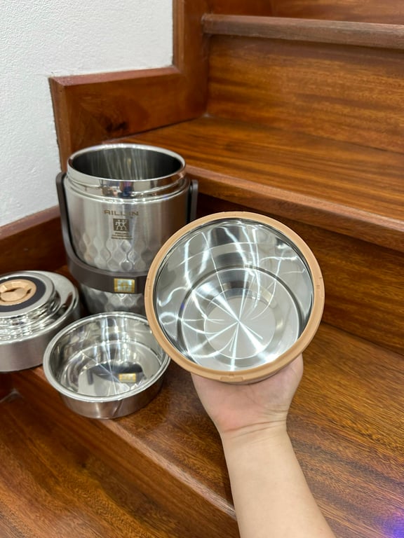 🇩🇪🇩🇪Cặp lồng zwilling inox 304 dung tích 1,4L hàng Đức - made in Germany