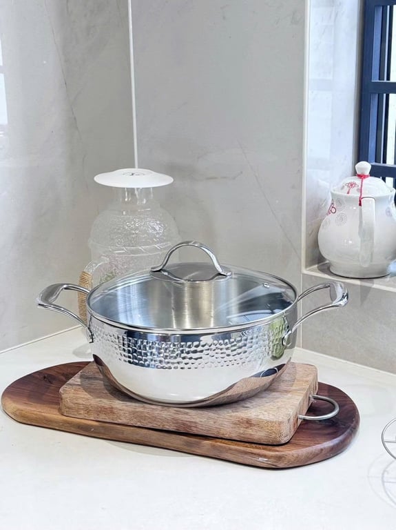 NỒI CANH OYATTON 24/28CM VÂN NỔI KATA 💠 💠OYT182,OYT183