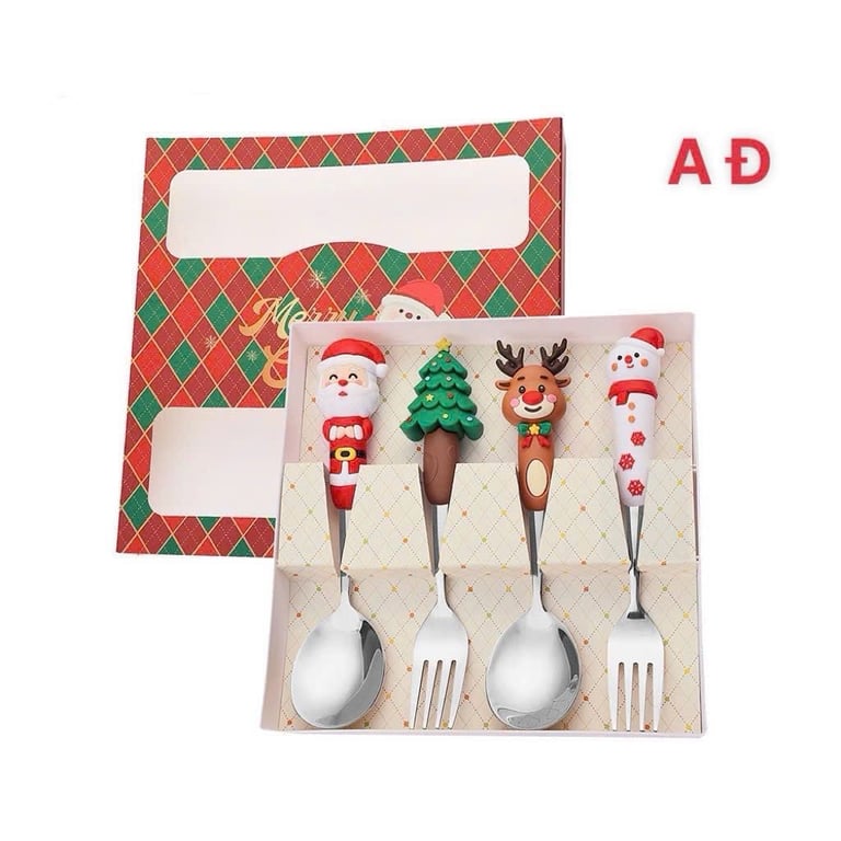 GIFT SET THÌA + NĨA BẢN GIÁNG SINH