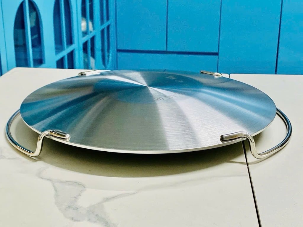 CHẢO NƯỚNG INOX 3 LỚP BLACKCUBE 34CM FIVESTAR