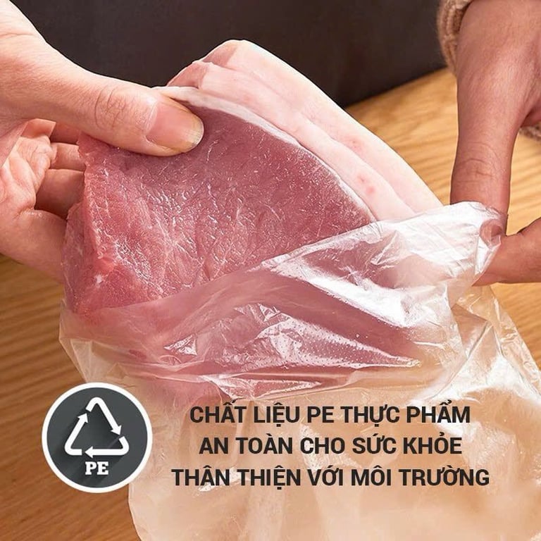 Set 50 túi nilon bảo quản thực phẩm - hàng Nhật