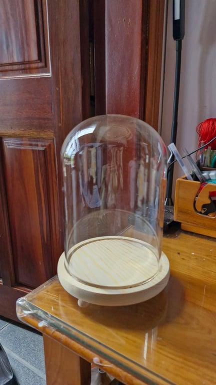 Khung kính tròn size 18*30cm