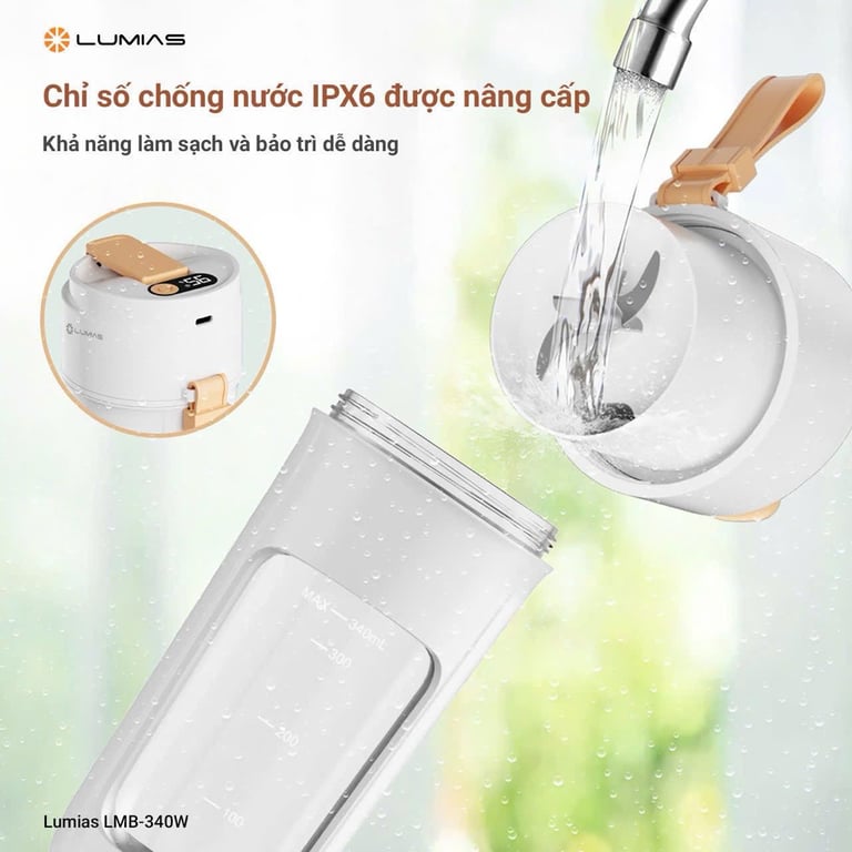 máy xay sinh tố mini Lumias LMB-340W