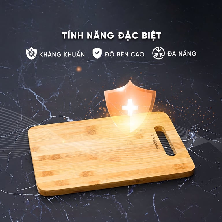 THỚT TRE KALPEN KHÁNG KHUẨN CAO CẤP KALPEN T1 VÀ T2