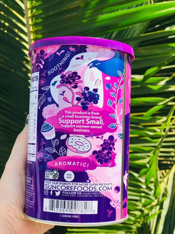 Hắc Kỷ Tử #Suncore Food Black Goji Berries hộp 454g