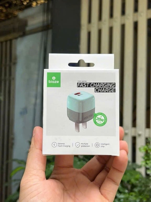 SẠC NHANH BIAZE MINI 20W – Nhỏ gọn nhưng “nạp” cực nhanh!