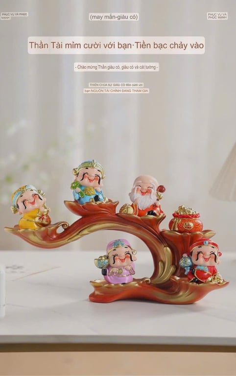 Bộ Tượng 5 ông thần tài