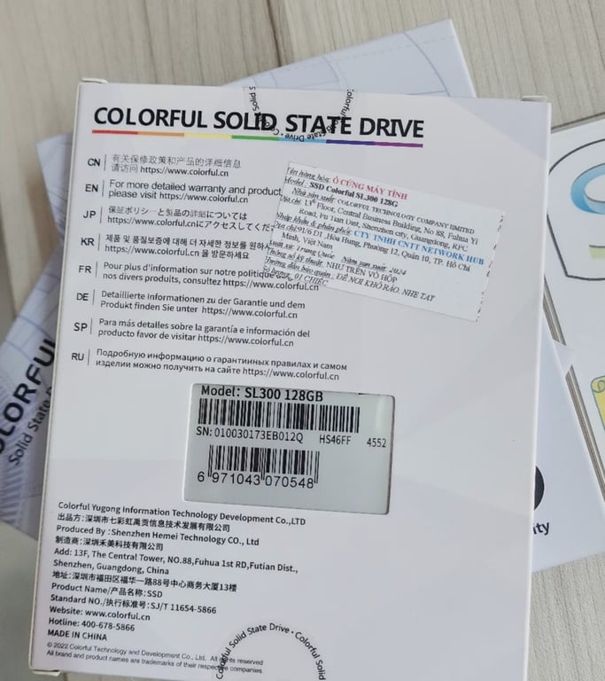 SSD Colorful 128GB SL300 - Chính Hãng