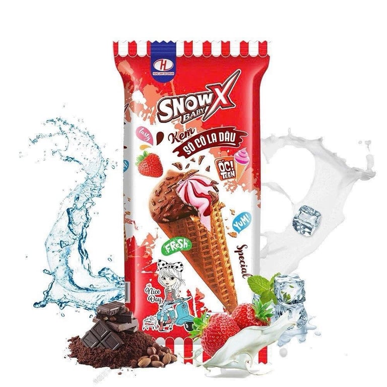 Set 10 que kem ốc quế Hùng Linh