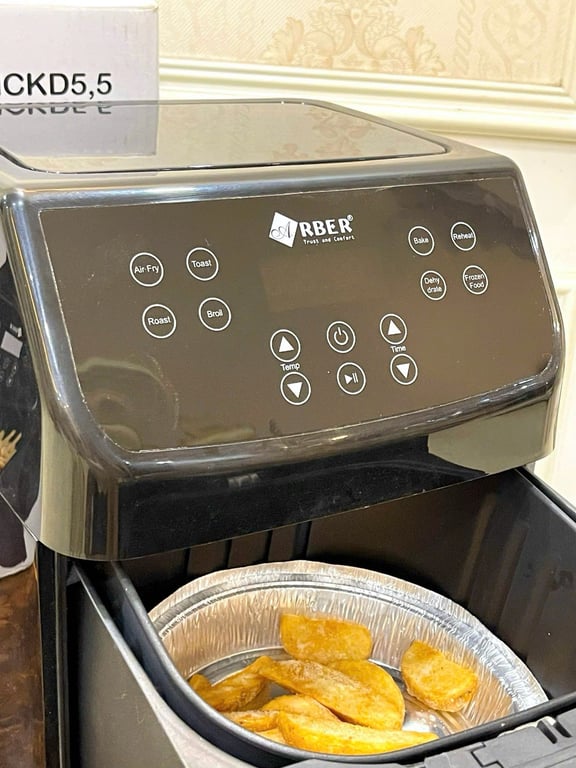 Nồi chiên không dầu ARBER ABNCKD5.5 dung tích 5.5l❤️