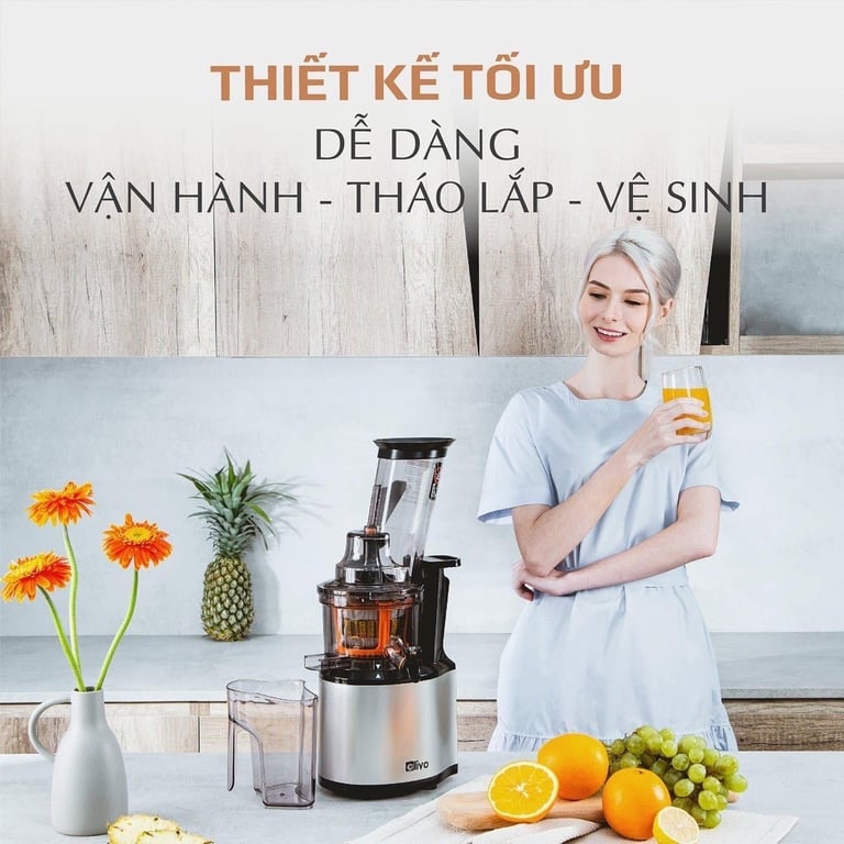 MÁY ÉP CHẬM OLIVO SJ200