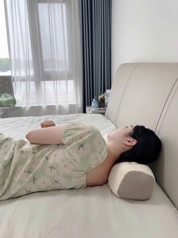 GỐI KÊ CỔ CHỮ C – THƯ GIÃN & BẢO VỆ ĐỐT SỐNG CỔ