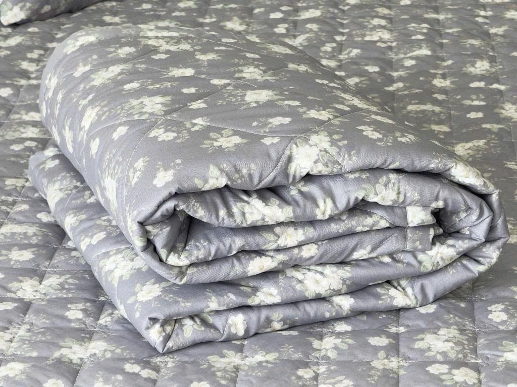 Ga chần bông có bo chun, kèm 2 vỏ gối (50x70cm)