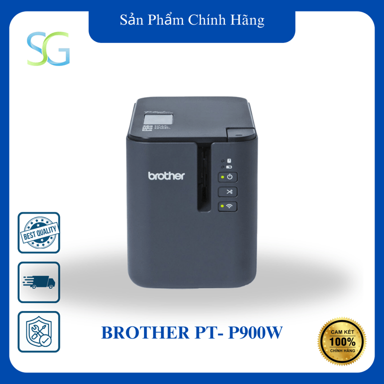 Máy In Nhãn Brother PT- P900W - Hàng Chính Hãng