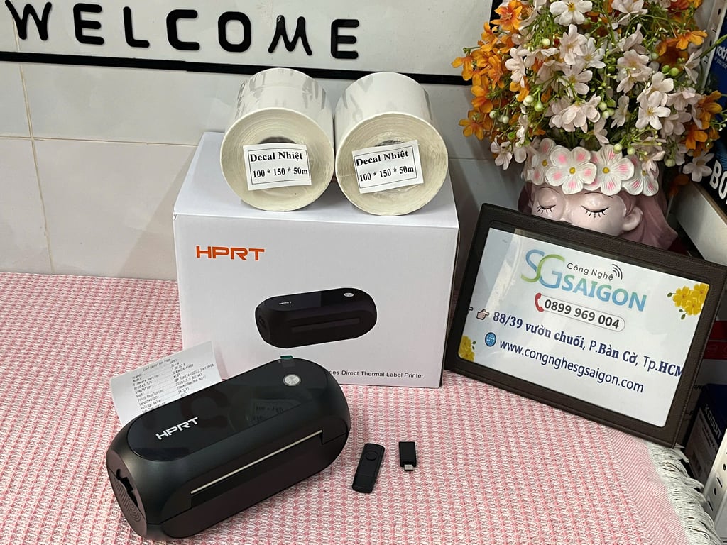 Máy in mã vạch HPRT SL43W