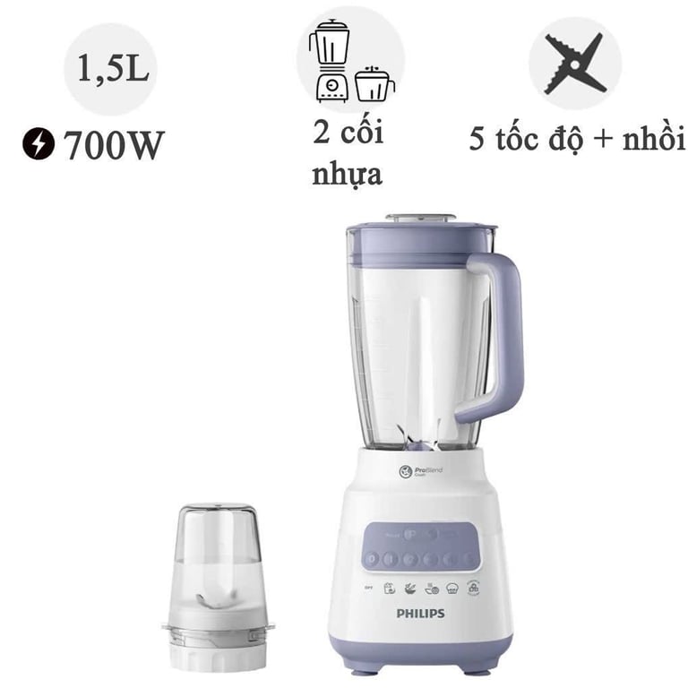 Máy xay sinh tố Philips HR2221