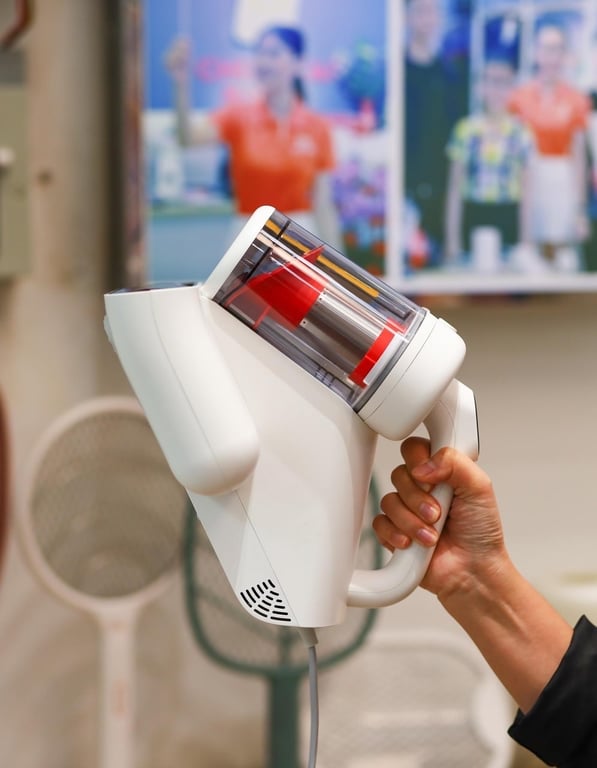 Máy hút bụi giường đệm thảm sofa #Deerma CM980 lực hút 13000Pa