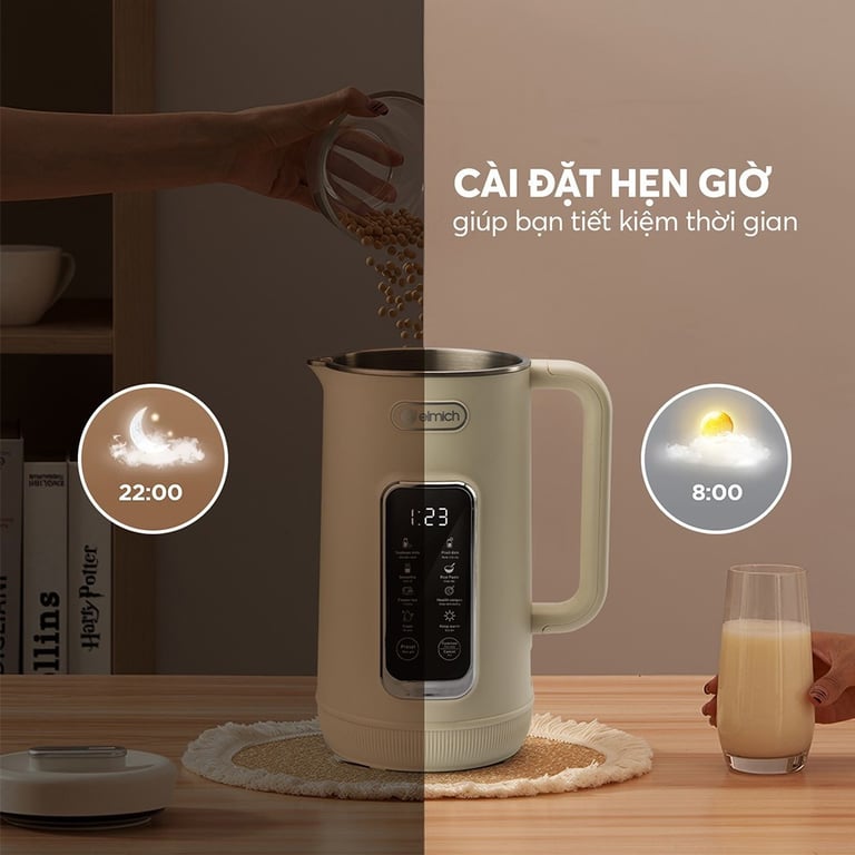 MÁY LÀM SỮA HẠT ELMICH CBE8650