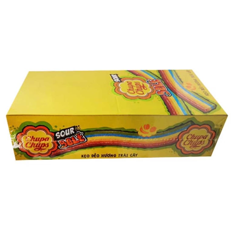 Kẹo dẻo Chupa Chups Sour Belt - thanh 20cm