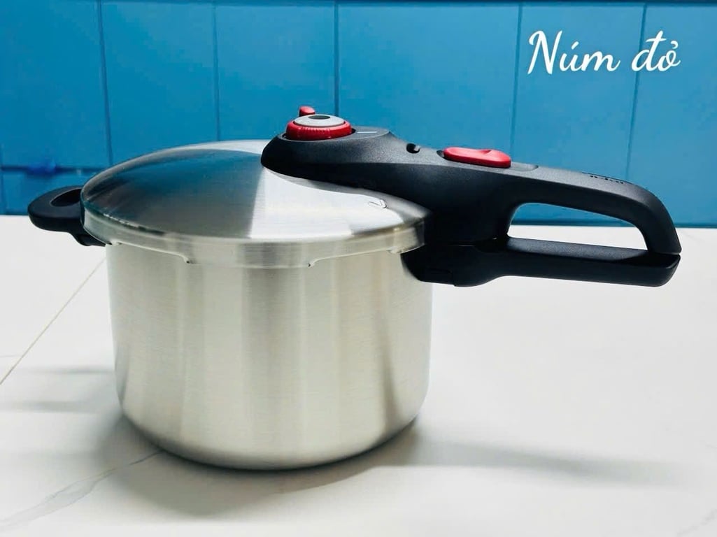 NỒI ÁP SUẤT CƠ INOX TEFAL SECURE 5 NEO 6L