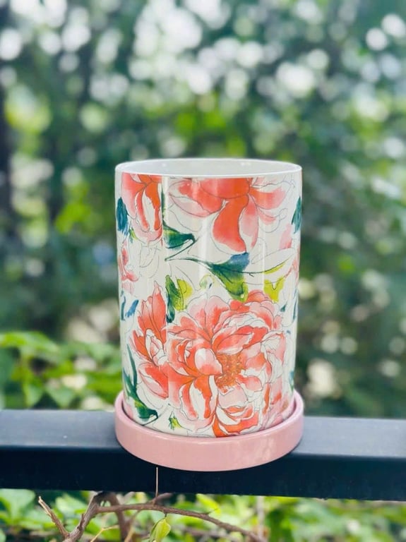 Lọ cắm đũa, cắm bút, cắm hoa, cắm cọ trang điểm….xinh xỉu