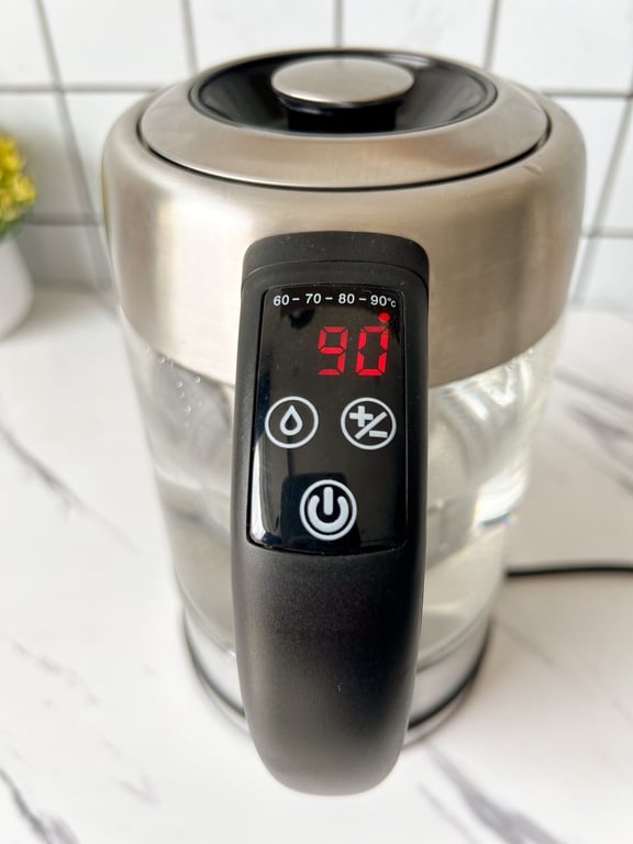 ẤM SIÊU TỐC GUME THUỶ TINH KÈM LÕI LỌC GMEK2201 1.7L