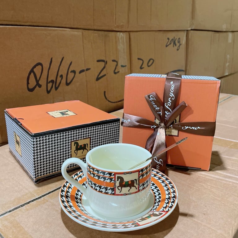 2 SÉT  ĐĨA- CỐC- THÌA HÀNG FULL HỘP