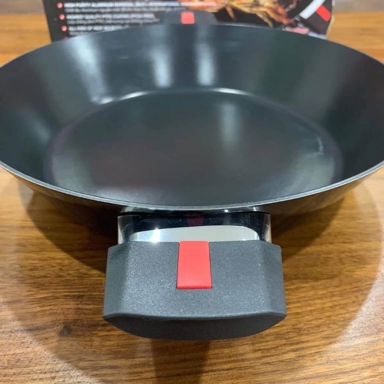 Chảo hợp kim nhôm chống dính 2 quai KIMS COOK Paella 30cm đáy từ