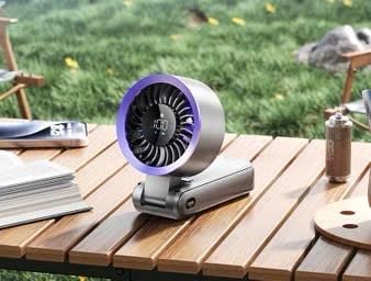 Quạt sạc USB cầm tay mini Tiross TS3422