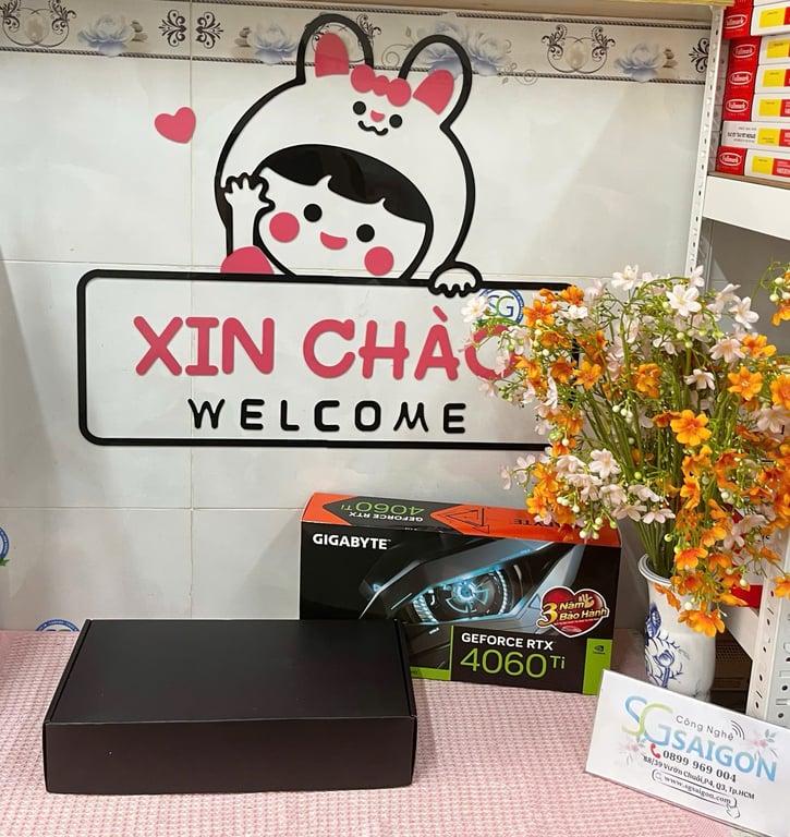 Card Màn Hình GIGABYTE GeForce RTX 4060 Ti EAGLE OC 8G (GV-N406TEAGLE-OC-8GD)