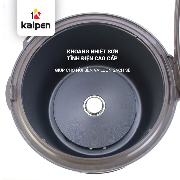 NỒI CƠM ĐIỆN CAO CẤP KALPEN R6 DUNG TÍCH LỚN 3,2L