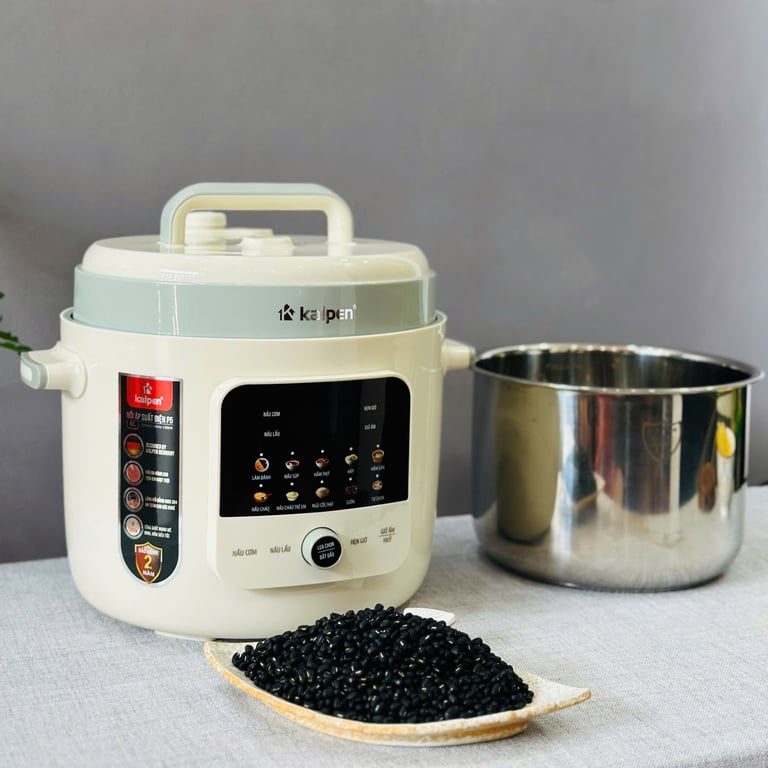 🥘 NỒI ÁP SUẤT ĐIỆN KALPEN P5 DUNG TÍCH 6L