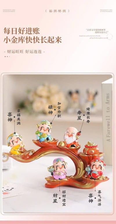 Bộ Tượng 5 ông thần tài