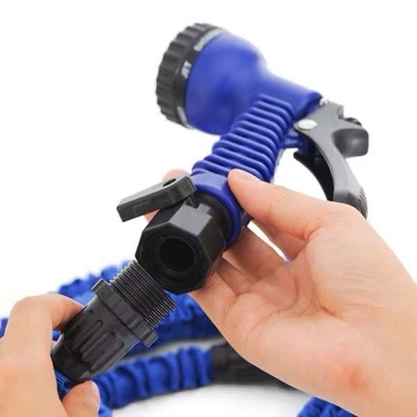 Vòi rửa xe Magic Hose 3m giãn nở 5m khi mở van nước