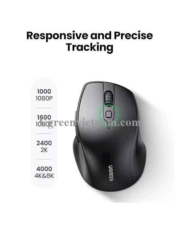 Chuột Máy Tính Không Dây Bluetooth Ugreen 90395 (MU101)