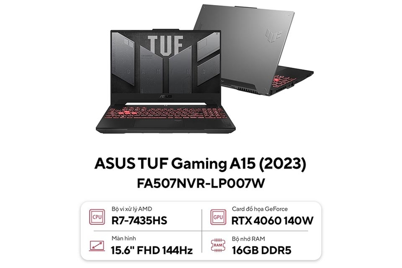Laptop Asus TUF Gaming A15 FA507NVR-LP007W