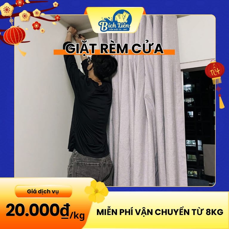 Giặt Rèm Cửa