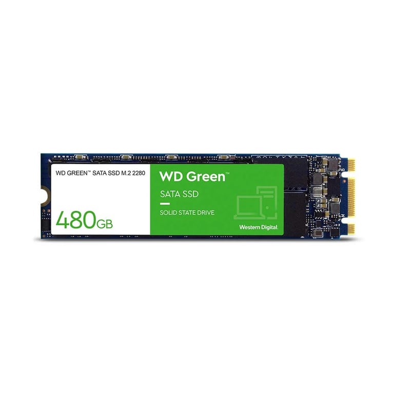 Ổ Cứng SSD WD 480GB Green M.2 2280 SATA3 WDS480G3G0B