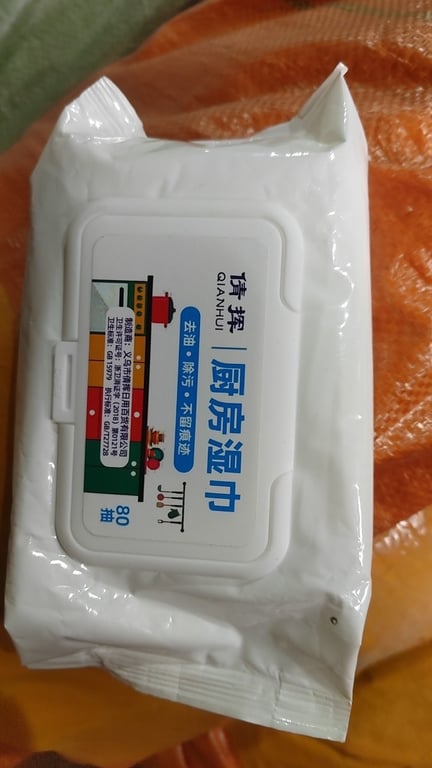 Set 5 gói giấy lau bếp Kitchen Wipe - Lau dầu mỡ SIÊU TỐC