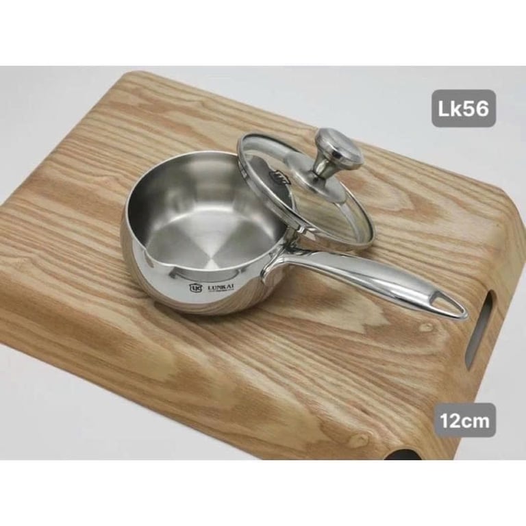 Quánh Lunkai có nắp kính 12cm - LK56