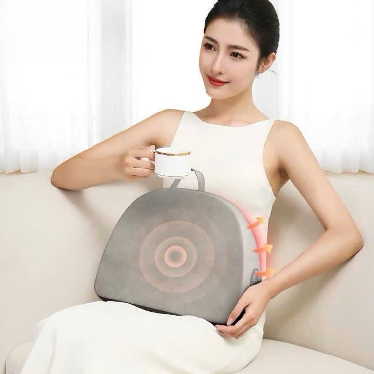 Gối Massage 4in1 – Cổ, Vai, Gáy, Lưng