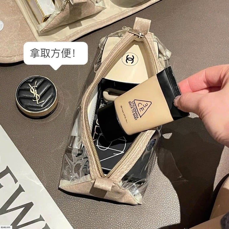 TÚI ĐỰNG MĨ PHẨM ĐỒ CÁ NHÂN GẤP GỌN