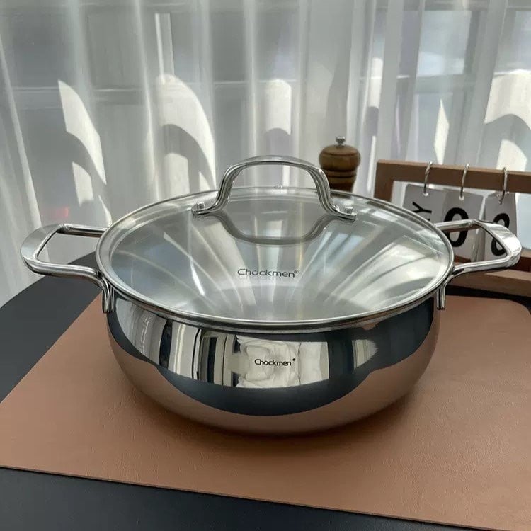 CKM154: Nồi lẩu, luộc gà Chockmen 26cm