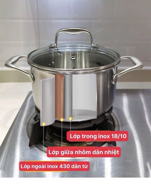 Nồi sữa hai quai Chockmen 16/18cm - CKM326/CKM328